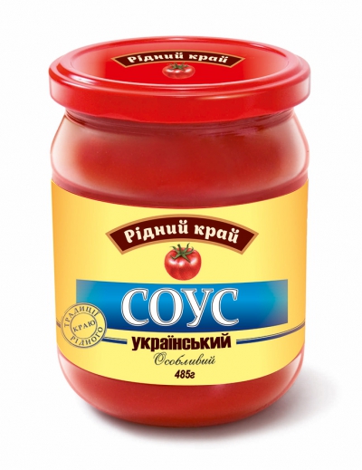 Соус "Украинский особенный" 485г, 12 шт, Родной край