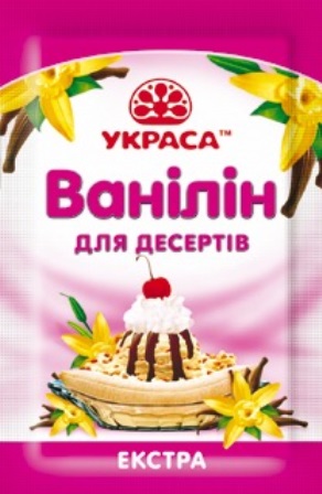 Ванилин для выпечки "Экстра" 1 кг УКРАСА